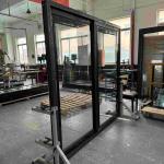 Balcony door 3tracks Alumimum Sliding Glass Door Using Chinese Top Hardware with