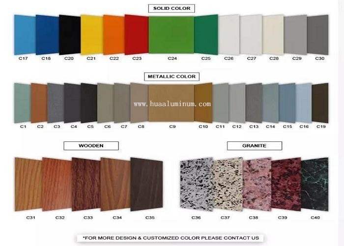1000mm Aluminum Composite Curtain Wall Panel Impact Resistant