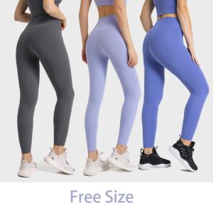 Quality Free Size Super Elastic Yoga Pants Hip Lifting Trackless Yoga Clothes Women wholesale