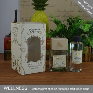 Quality Small Holiday Wooden Reed Diffuser , Wood Stick Diffuser Air Fresheners Type wholesale