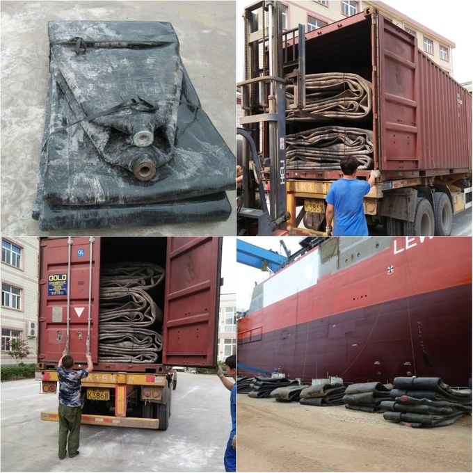 Dry Dock Shipbuilding Repairing Ship Launching Airbags Inflatable 11