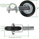 Outdoors Garden Fence Heavy Duty Sliding Gate Wheel with Hot Galvanized Coated