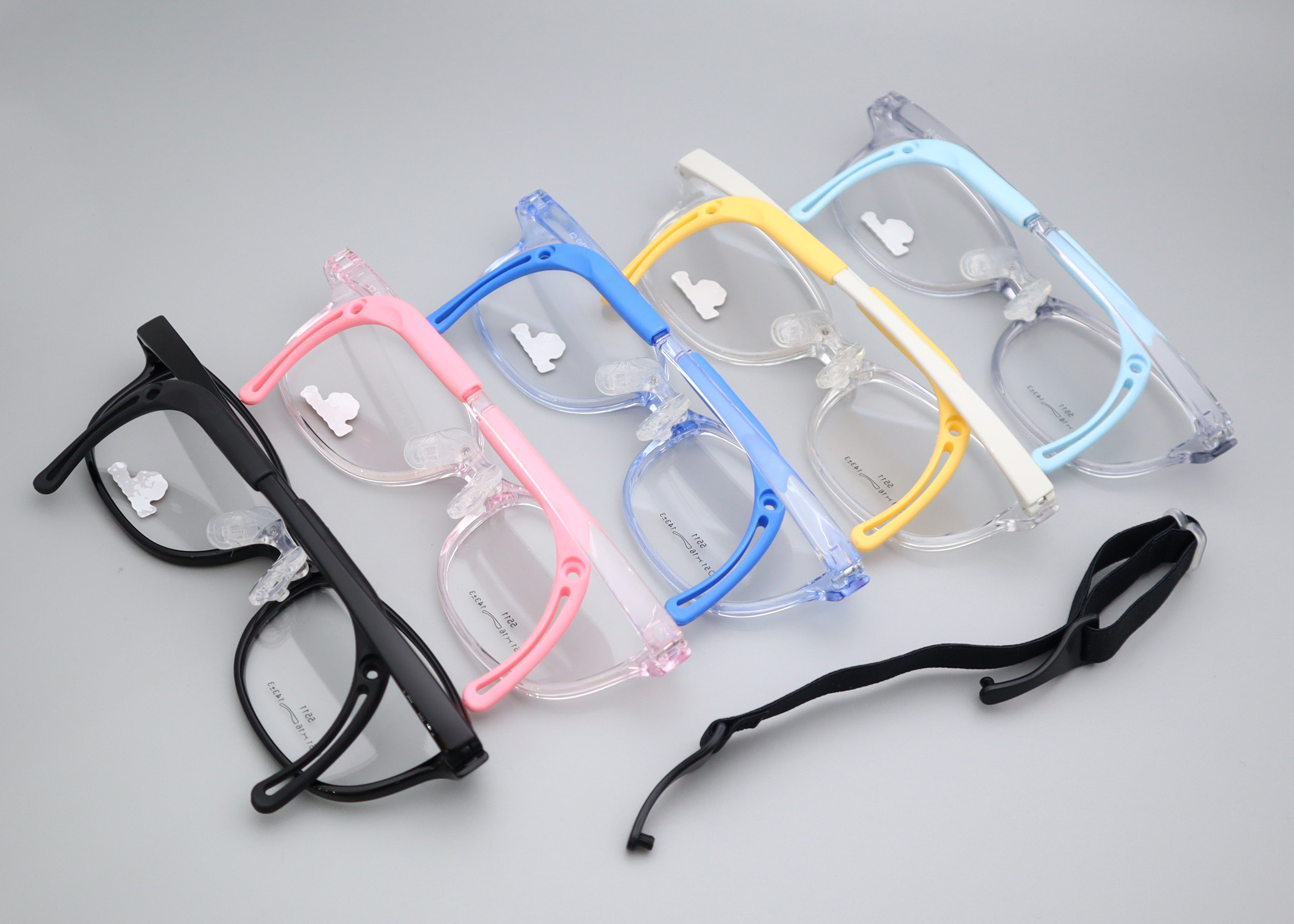Children Comfortable TR Silicone Optical Kids Eyeglasses LF 5511