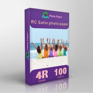 Quality Waterproof Cold Laminating A4 RC Glossy Photo Paper wholesale