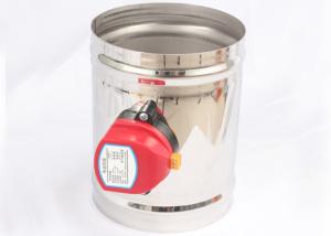 Quality 125mm Diameter Electric Air Damper , Galvanized Steel and Stainless Steel wholesale