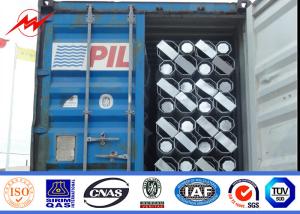 Quality Custom Transmission Line Galvanised Steel Pole 25 Footer 30 Footer 35 Footer wholesale
