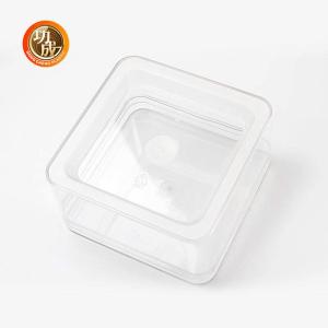 Quality Transparent Square Plastic Food Containers PET Plastic Box ODM wholesale