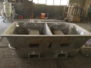 Quality 1200lb 1500lb Aluminum Ingot Mold Skim Pan Long Life wholesale