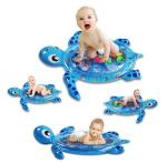 PVC Blue Turtle Water Cushion Water Pad Play Mat Baby Toddler Toy Summer Fun