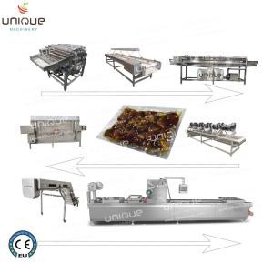 Quality Restaurant Palm Dates Washing Machine with Selecting Conveyor in Stainless Steel 304 wholesale
