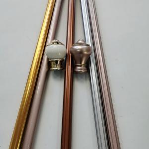 Quality Luxury Adjustable 0.4mm 6.7m Wrought Iron Drapery Rods wholesale