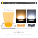 LED COB High CRI 95 100W 150W 200W 72V 75V High Power Led Chip 300W 4055