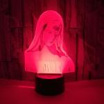 Virgin Mary 3D night Lights Colorful Touch LED Vision Decorative Atmosphere 3D