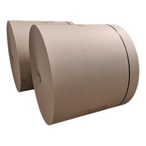 Quality Recycle Brown Wrapping Paper Roll Custom Kraft Tape 1090mm wholesale