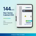 144kWh Safe Solar Diesel Hybrid Energy Storage System Cabinet