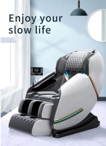 Quality PU ABS 4D Massage Chair Musical Shiatsu Full Body Zero Gravity ODM wholesale