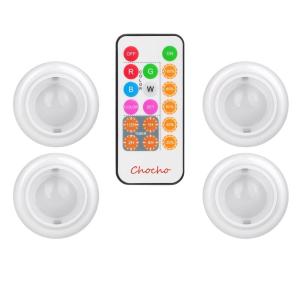 Quality Wireless LED Puck Lights, Kitchen Under Cabinet Lighting with Remote Control wholesale
