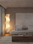Japanese Designer paper Chandelier Simple Art Living Room Bedroom Akari