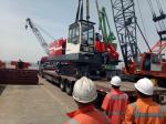 CQUY100I Hydraulic Crawler Crane , Max 100T Lifting Capacity