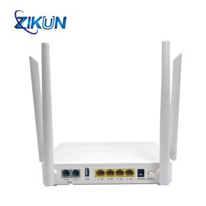 Quality MU MIMO GPON ONT 4GE 5dBi Ac2100 WiFi 5 GPON ONU 4 External Antenna wholesale