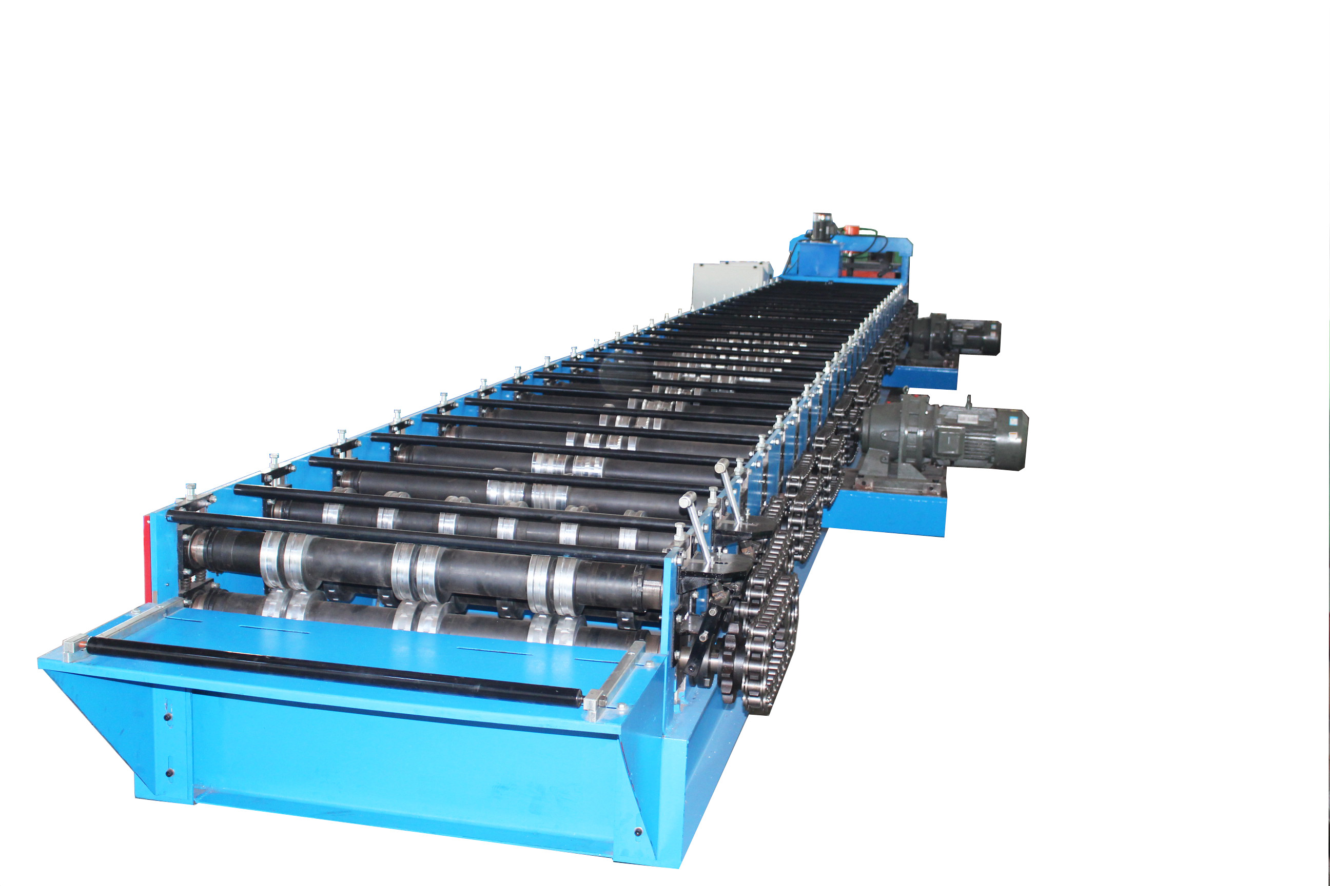 Automatic Floor Deck Roll Forming Machine 20 - 25m/Min
