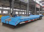 ABS Anti-lock Braking System Capacity Gooseneck Lowbed Trailer for Construction
