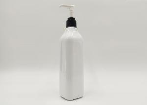 Quality 350ml Square Custom Cosmetic Bottles PET Plastic wholesale