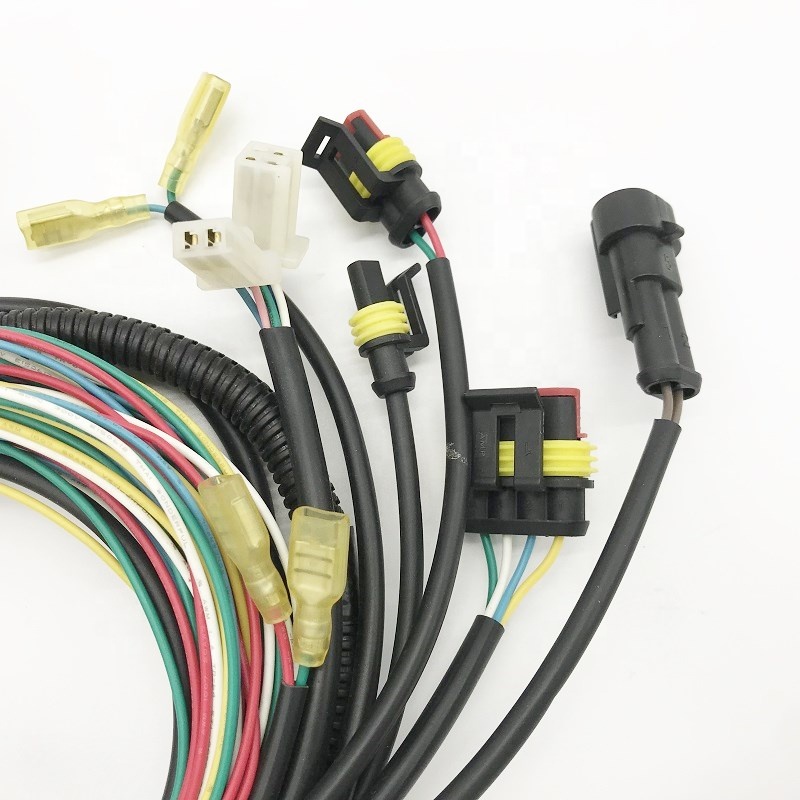 OEM Manufacturers Custom Auto Wiring Harness with Medical Cable Assembly and PVC Tube