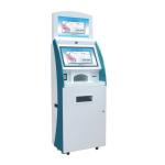 Free Standing Touch Screen Payment Kiosk 22 Inch Capacitive Self Service Kiosk