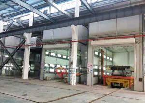 Quality Military Tank Paint Booth with Electric Trolley Spray Painting Line wholesale