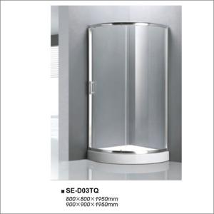 Quality Bathroom Shower Enclosures With Sliding Doors , Glass Shower Stalls CE Certified wholesale