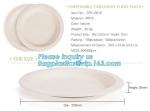 custom printed party plates disposable sugarcane bagasse plate Biodegradable