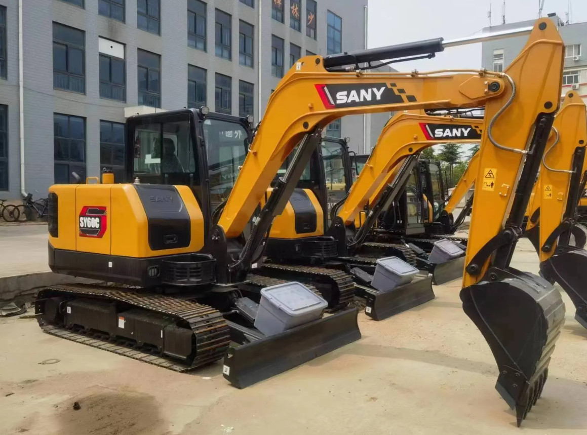 SANY 5 Tons Kubota SY55C SY55U SY60C Pro Excavator Machine In Very Good Condition