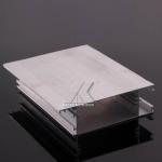 OEM Metal Door And Frame , Aluminum Door Extrusions Easy Installation