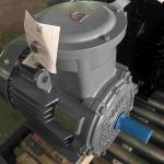 Three Phase Adjustable Speed Low Voltage Electric Motors For Packing Machine