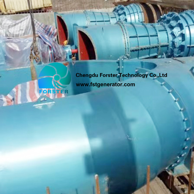 Hydroelectric Bulb Tubular Turbine Generator For Low Head HPP