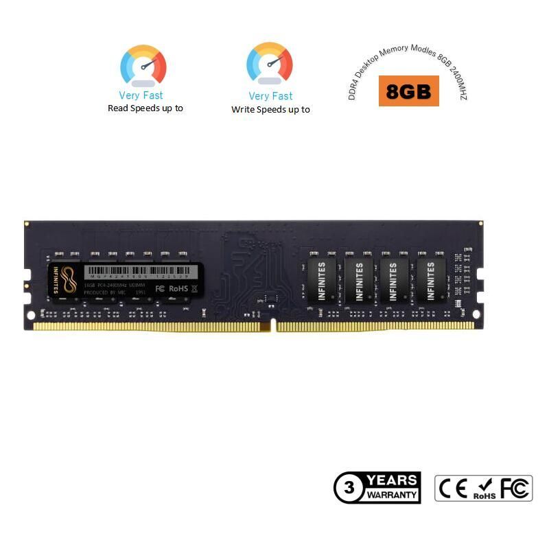 Infinites DDR1/ DDR2/DDR3 RAM Memory DDR3 Desktop 1600MHz 2GB
