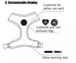 Wholesale Fashion And Popular Printing Pet Supplies Dog Harness Set