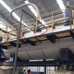 Long Life Poultry Waste Rendering Plant Rotary Drying Animal Rendering Machine
