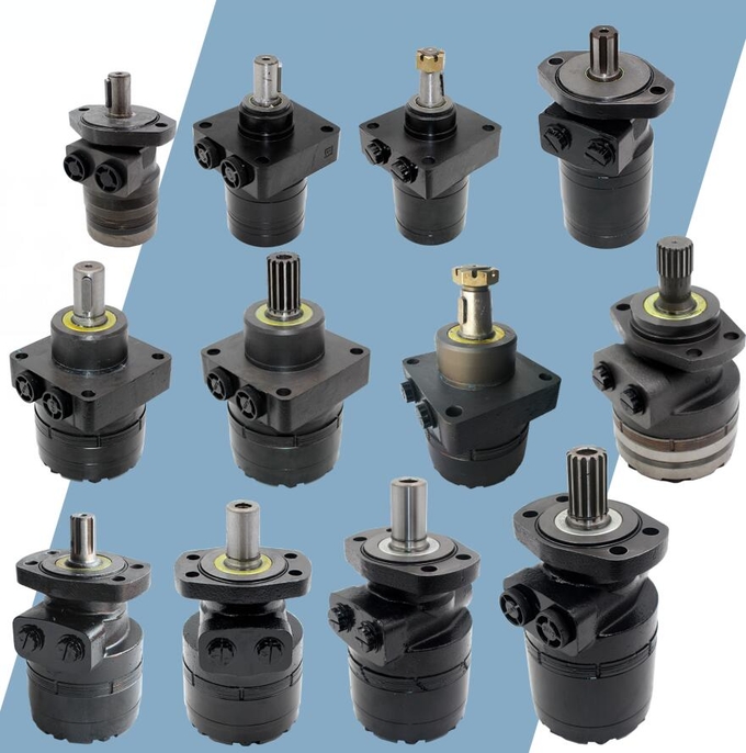 Parker TF series replacement motor from China manufacturer Hanjiu, 750 ml/r, wheel flange, mounting size can customized 1