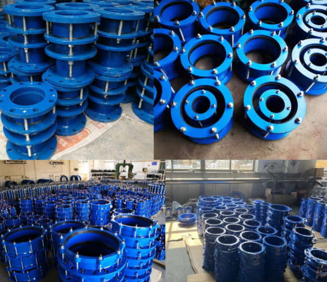 Ductile Iron Flange Adapter Slotted Epoxy HDPE PVC PE DI Pipe Quick Special