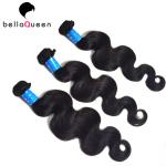 Smooth No Chemical Brazilian Virgin Hair / Body Wave Hair Weft No Splits