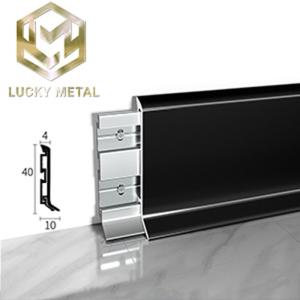 Quality Aluminum Skirting Skirting Board Floor Wall Corner Edge Trim Aluminum Skirting wholesale