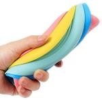 Pet Frisbee OEM Bite Resistant 17.8cm Silicone Rubber Toys