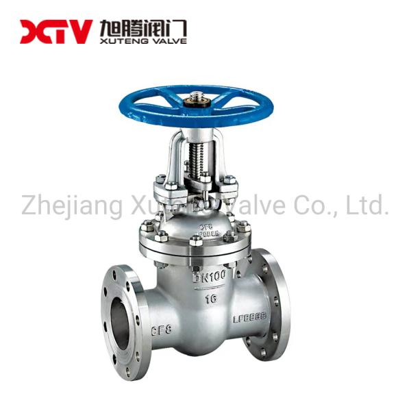 Flange Stainless Steel Open Rod/Dark Rod Gate Valve for DIN Standard and