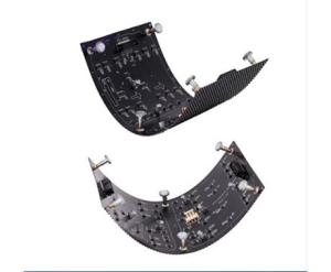 Quality Different Shapes Indoor Creative LED Screen Suitable Curved Environment wholesale