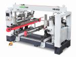 16.5kw Four Multi Row Woodworking Drilling Machine Auto Feeding Panel Furniture