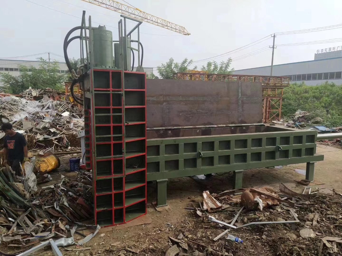 Gantry Shear/Gantry Hydraulic Scissors metal cutting machine waste steel shearing machine scrap steel shear
