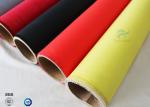 High - Temp 260℃ Alkali Free 0.45mm Yellow Color Silicone Coated Fiberglass