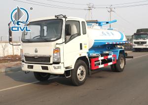 Quality Sinotruk Howo 4m3 - 8m3 Light Duty Sewage Suction / Vacuum Truck wholesale